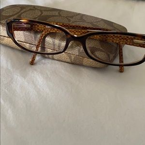 Coach RX glasses